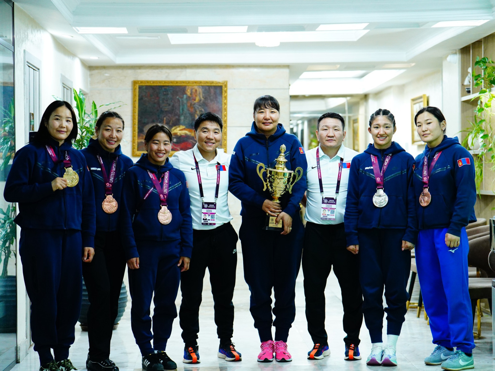 Чөлөөт бөхийн эмэгтэй шигшээ баг ААШТ-д багийн дүнгээр гуравдугаар байр эзэллээ